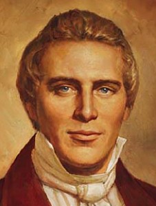 Auf diesem Bild ist Joseph Smith, der Prophet der Wiederherstellung, zu sehen.