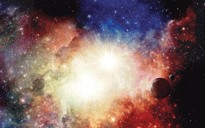 Das Bild einer Supernova.