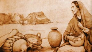 Sariah, die Frau Lehis im Buch Mormon.