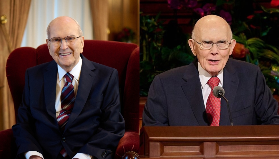 Russell M. Nelson und Dallin H. Oaks.