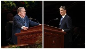 Elder Jeffrey R. Holland und sein Sohn Matthew
