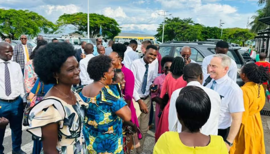 Mitglieder und Missionare in Burundi