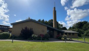 Zu sehen ist das Gemeindehaus der Kirche Jesu Christi in Flensburg