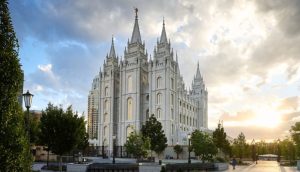 Temple Square in Salt Lake City zur Herbst-Generalkonferenz wieder geöffnet